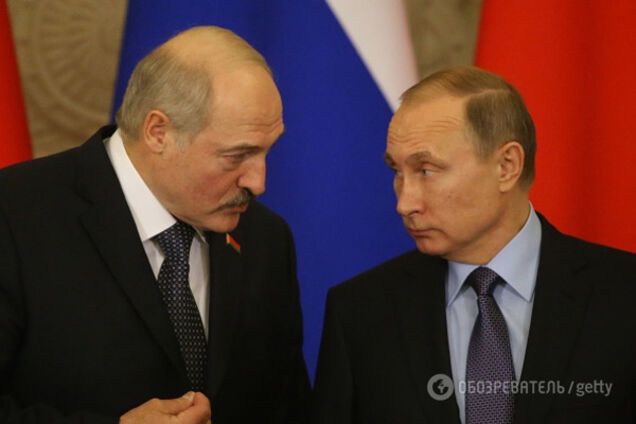 Лукашенко Путин