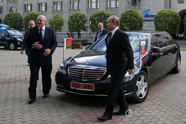 Путин и Лукашенко