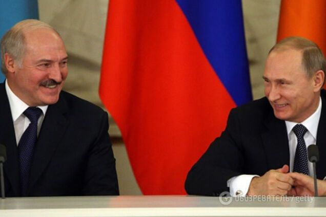 Лукашенко и Путин