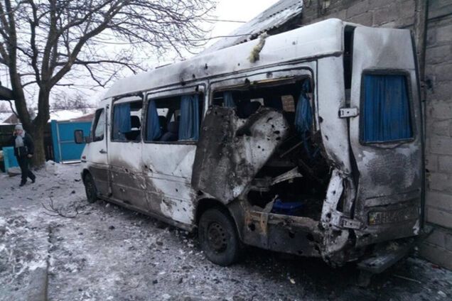 обстрел Авдеевки