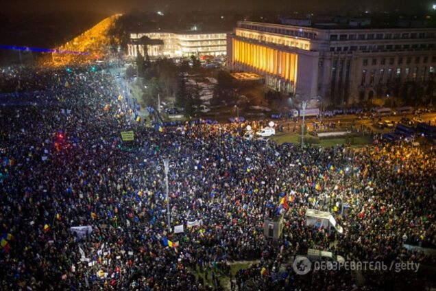 Протести в Румунії