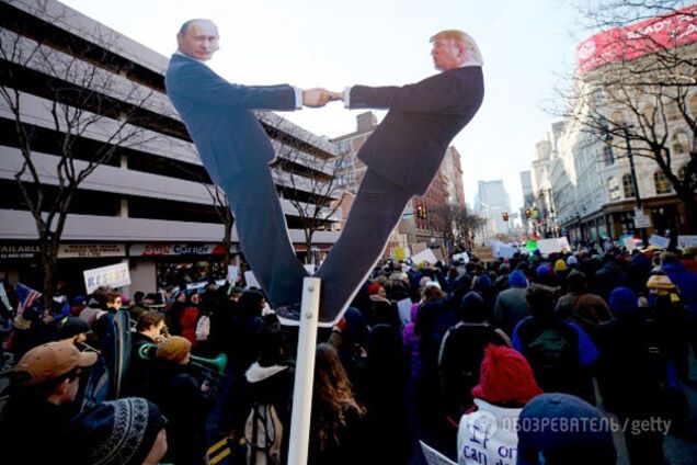 Владимир Путин и Дональд Трамп