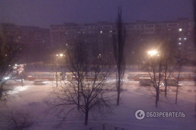 Снігопад в Києві