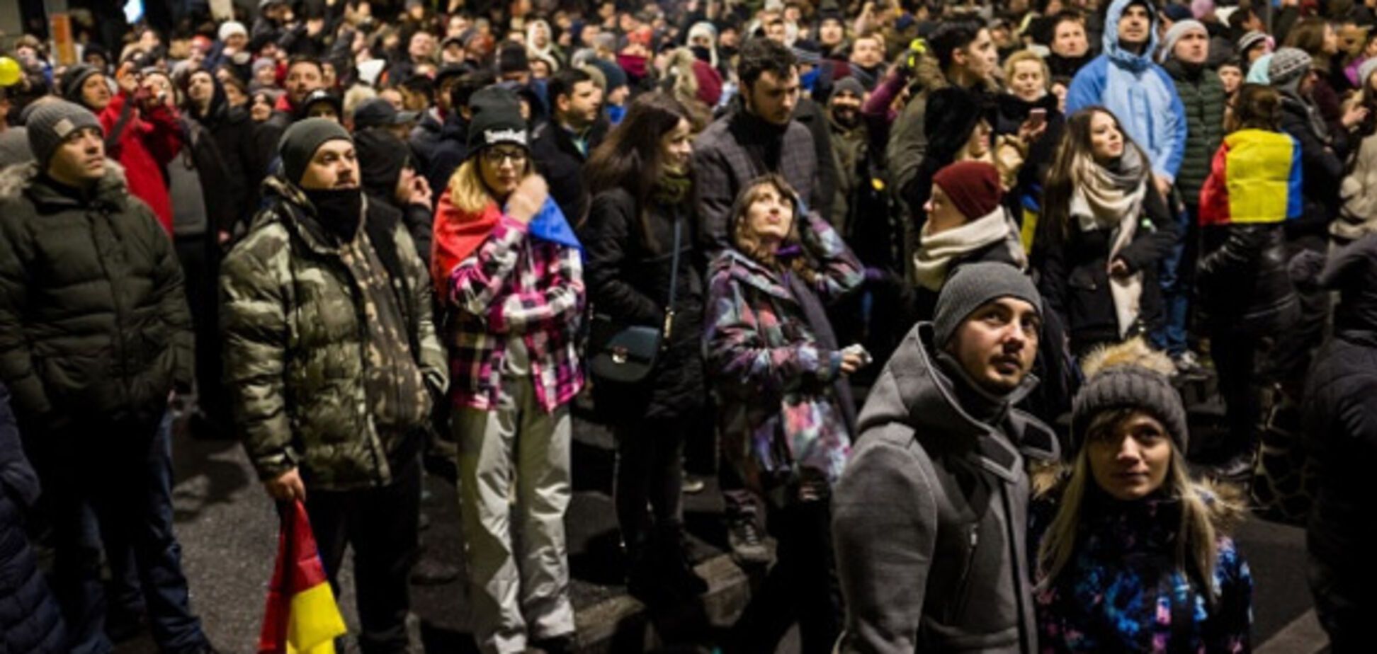 Протесты в Румынии