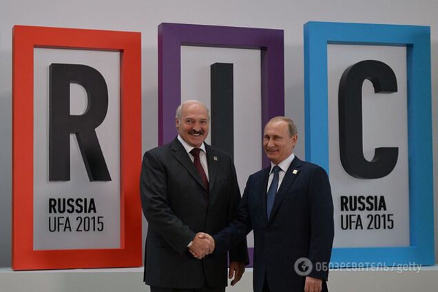 путин и лукашенко