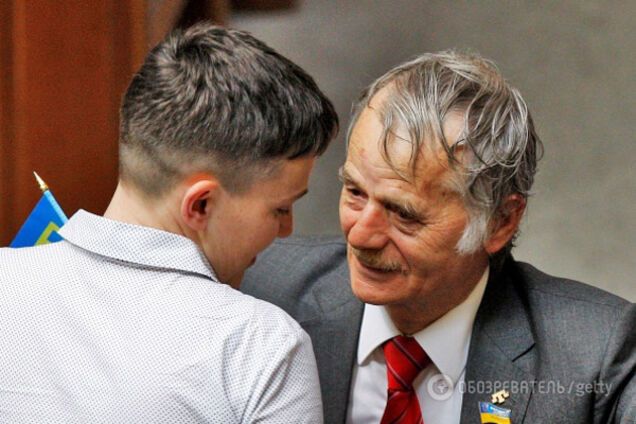 Савченко и Джемилев