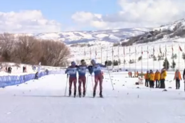 російські лижники