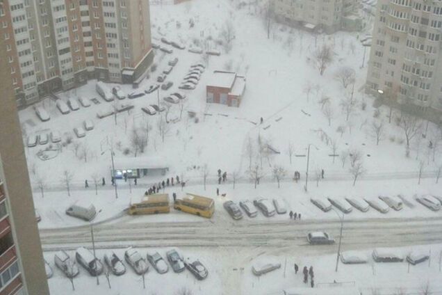 снігопад в Києві