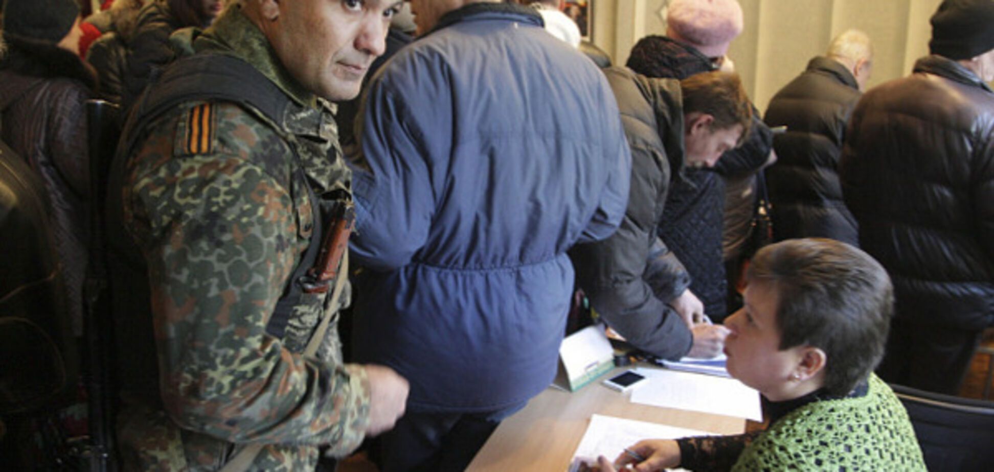 Выборы в Донецке