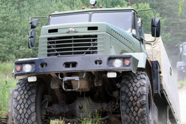 Краз із військовими