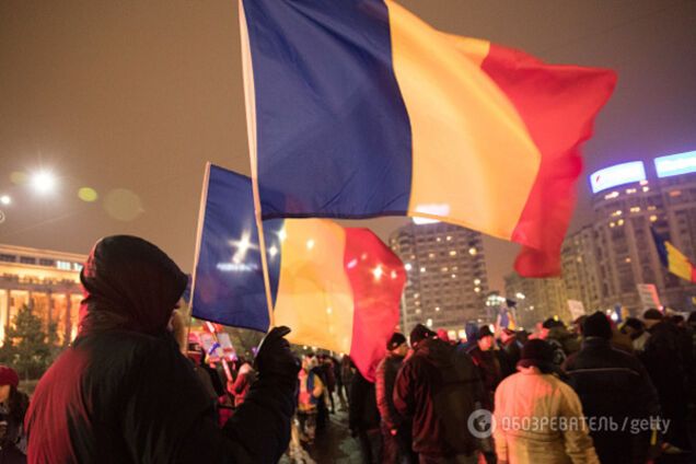 Протесты в Бухаресте