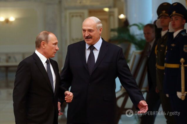 Путин и Лукашенко