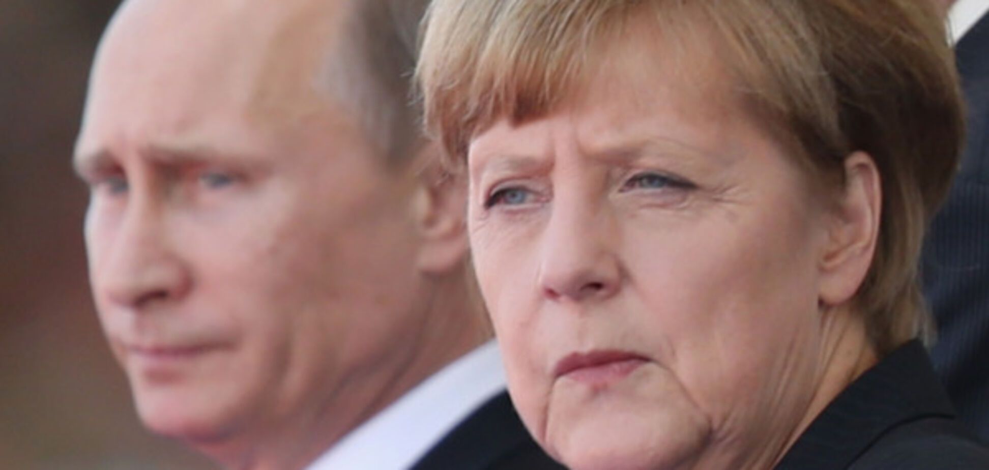 Владимир Путин и Ангела Меркель