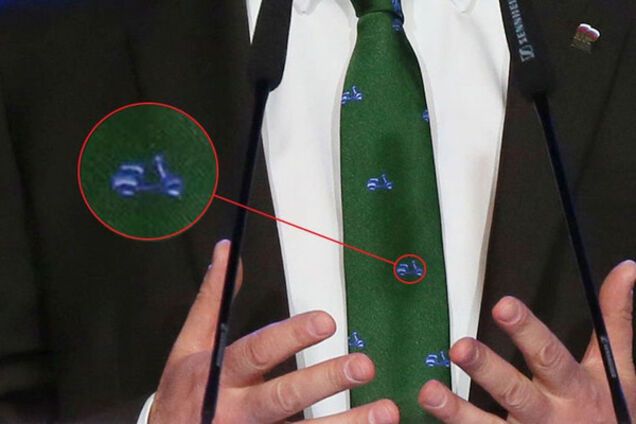 Галстук Дмитрия Медведева