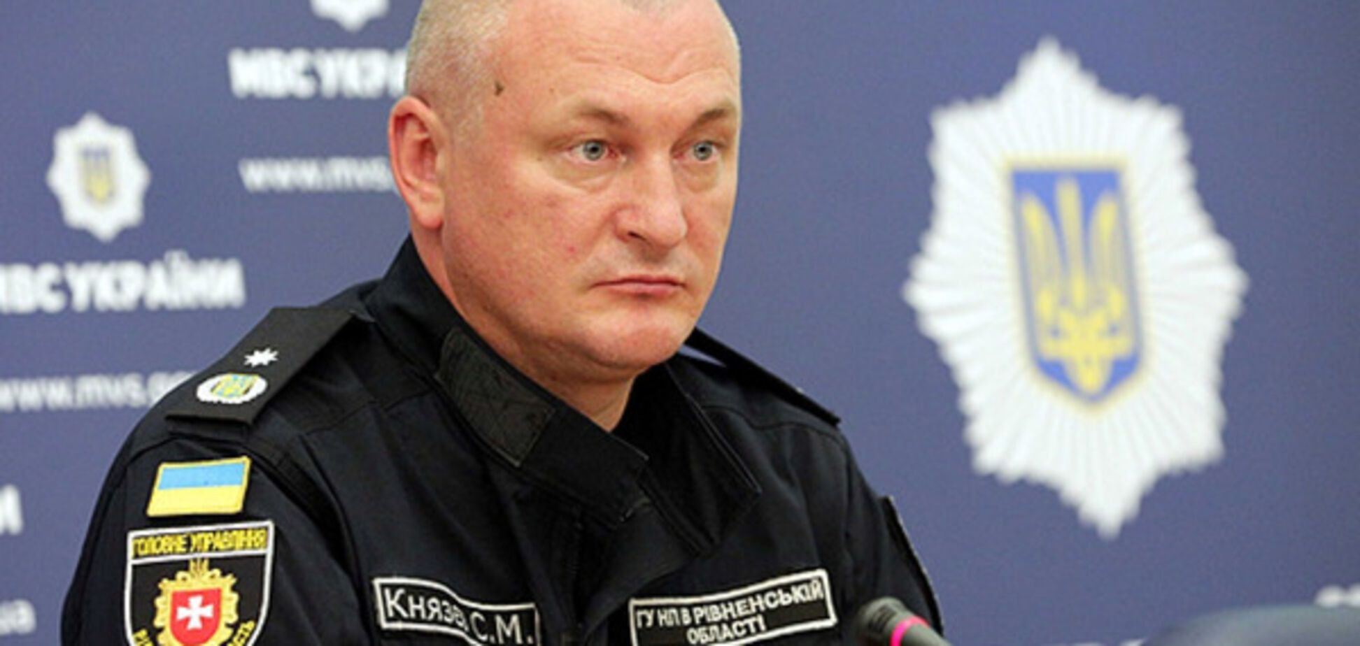 Глава Нацполиции Сергей Князев