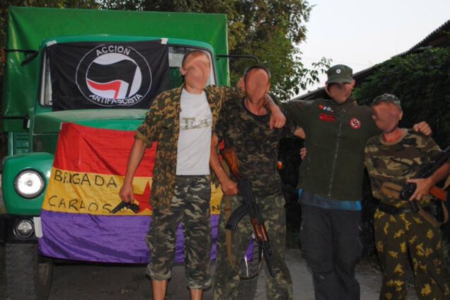 Ультрас Райо Вальекано на Донбассе