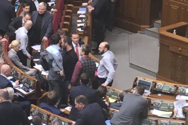 Драка Сергея Лещенко и Ивана Мельничука