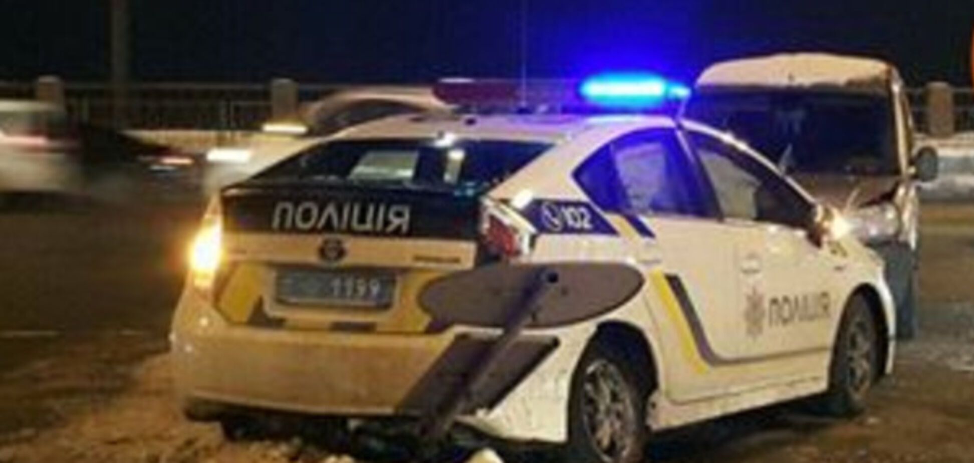 ДТП с полицейскими в Киеве