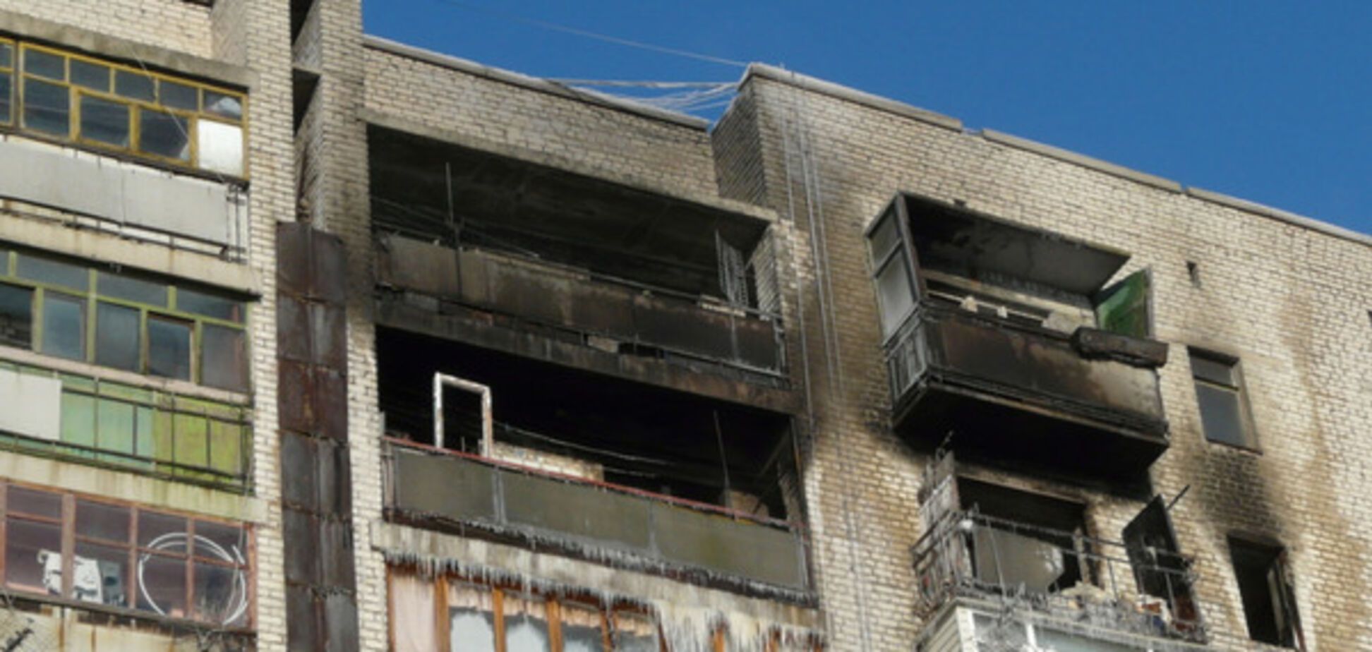 Взрыв в Стаханове