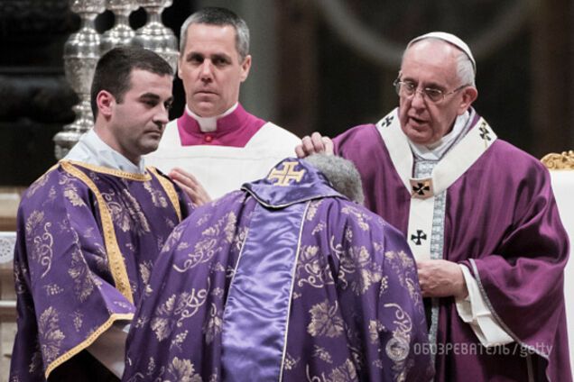 папа франциск пепельная среда