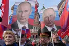 путин плакаты красная площадь