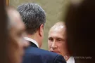 Петр Порошенко и Владимир Путин