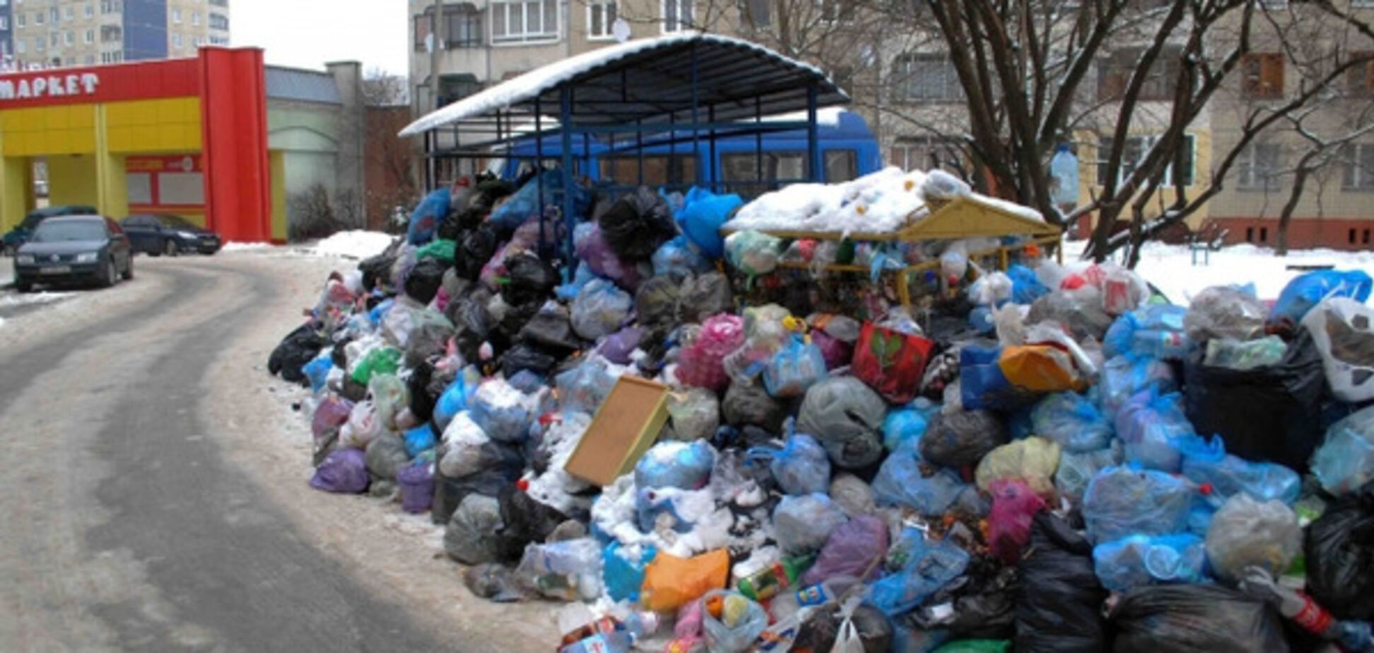 Сміття у Львові