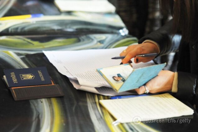 Паспорт гражданина Украины