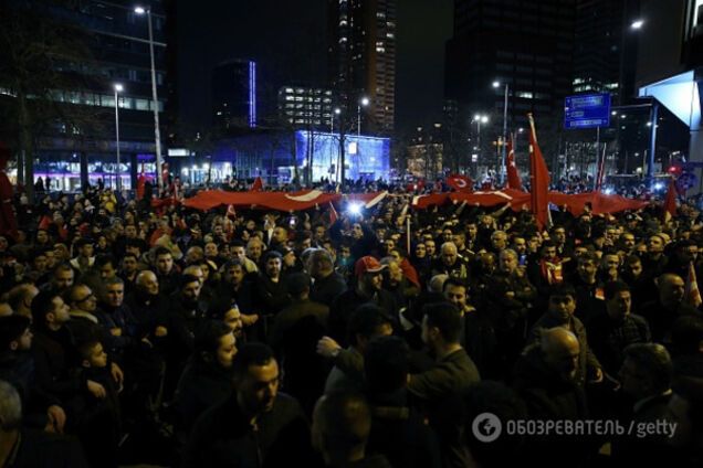 Протести у Роттердамі