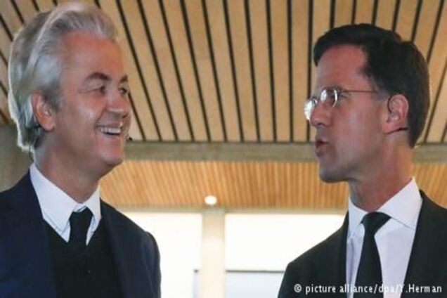 Вибори в Нідерландах: Рютте і Вілдерс на дебатах посперечалися щодо членства в ЄС