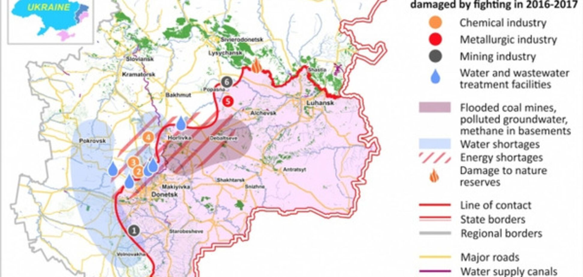 Экологическая катастрофа на Донбассе