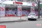 Замуровали: в Днепре и Житомире устроили "кровавые" акции под "Сбербанком"