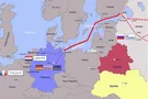 северный поток 2 карта