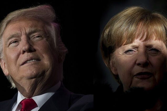 Переговоры Трампа и Меркель