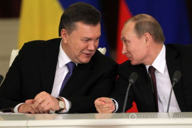 Путин и Янукович