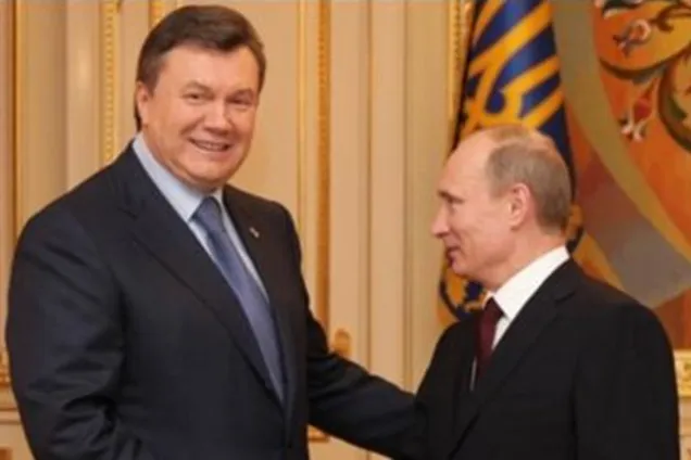 янукович путин