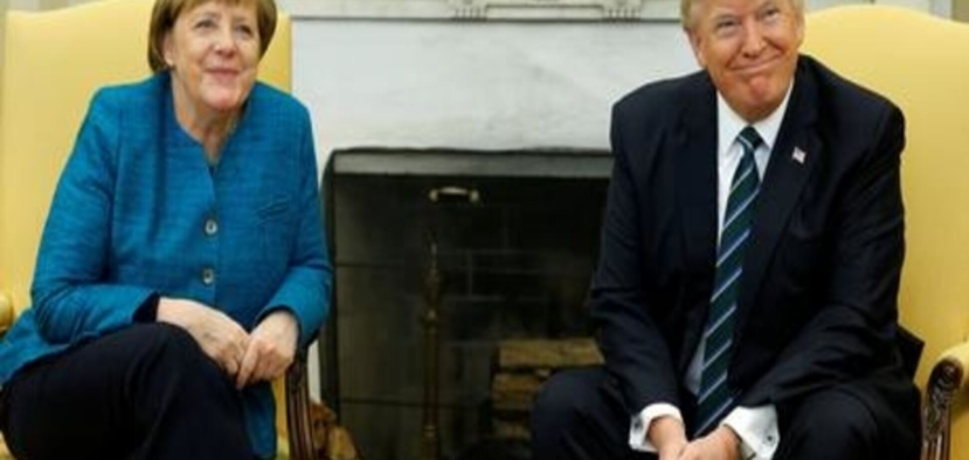 Коментар: Незграбний Трамп і впевнена в собі Меркель