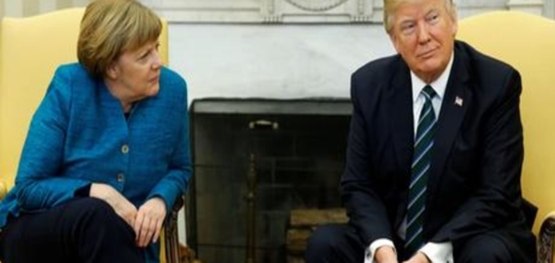 У Білому домі пояснили, чому Трамп не потис руку Меркель