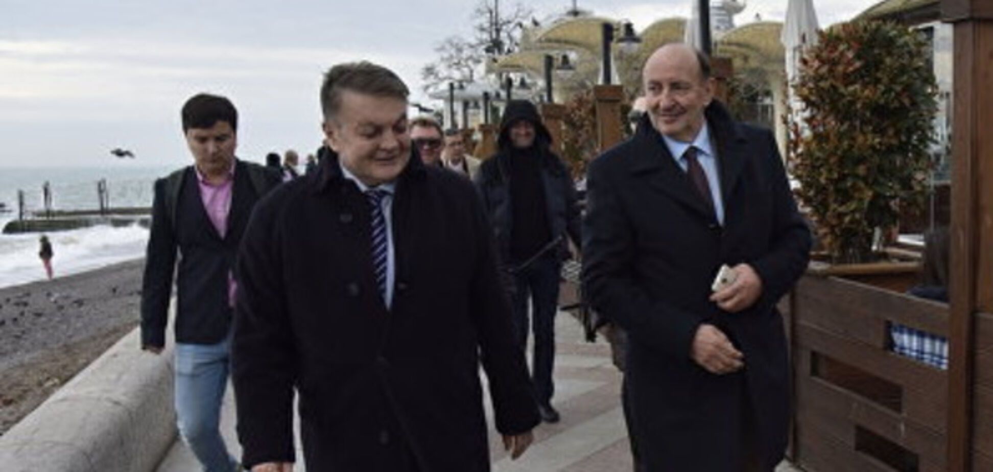 Визит европейских политиков в Крым