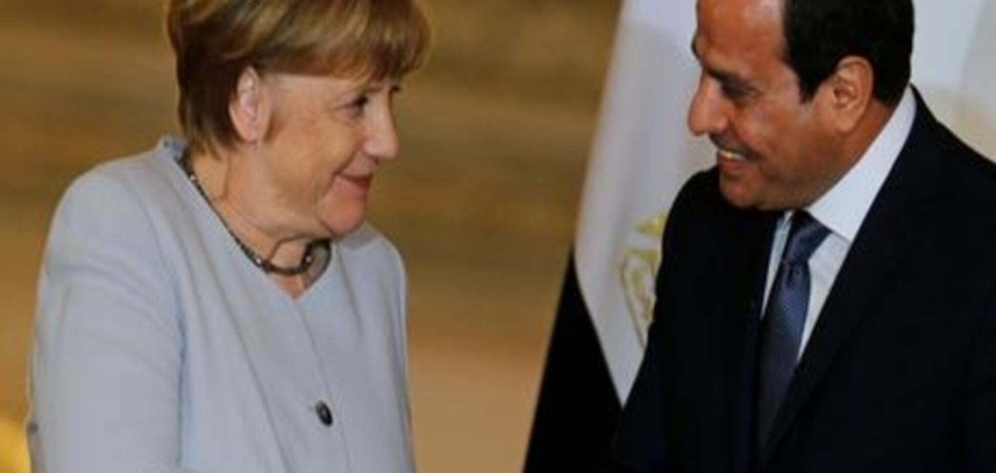 Меркель пообіцяла Єгипту допомогу для покращення умов біженців