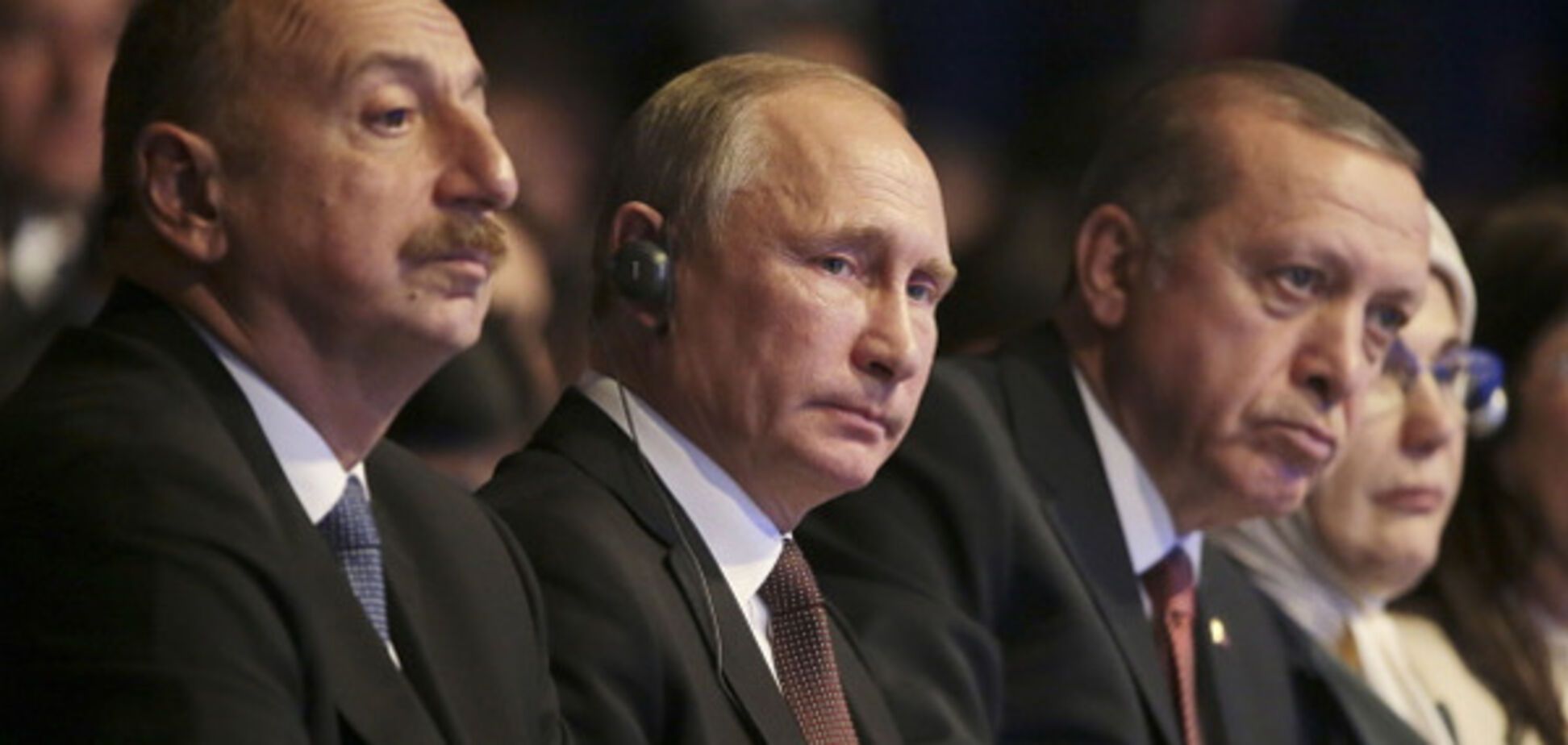 Алиев, Путин и Эрдоган