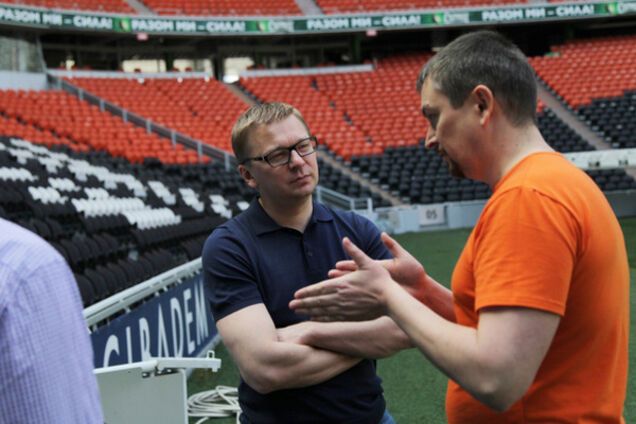 Палкин Шахтер Донбасс Арена