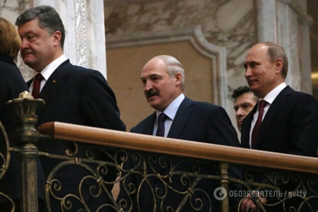 порошенко лукашенко путин