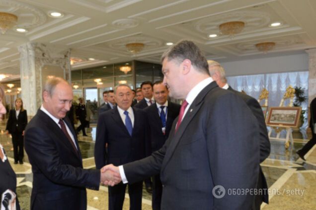 Путин и Порошенко