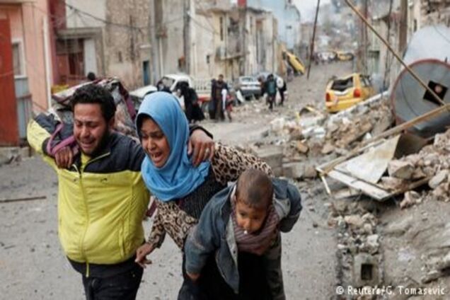 Із західної частини Мосула втекли понад 180 тисяч людей