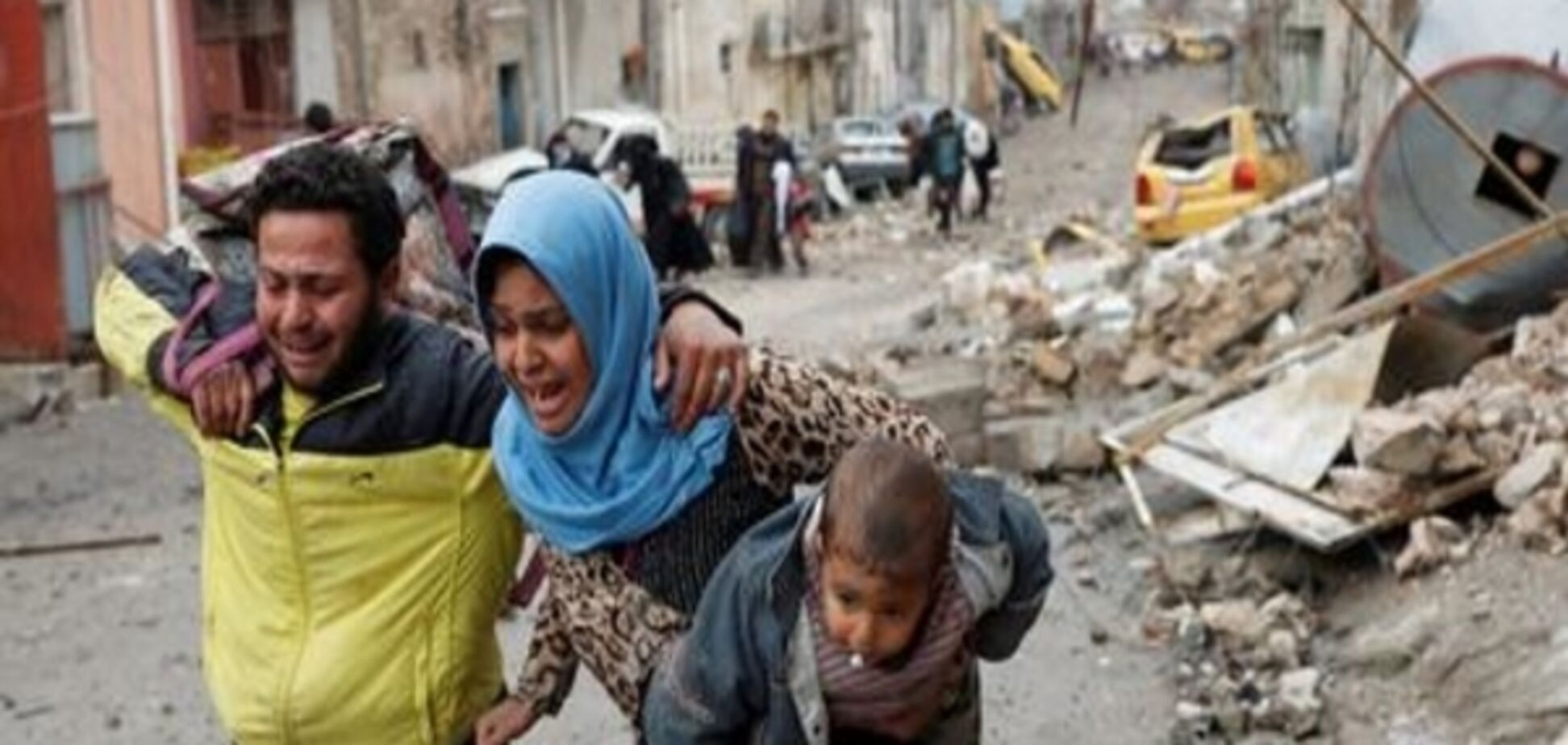 Із західної частини Мосула втекли понад 180 тисяч людей