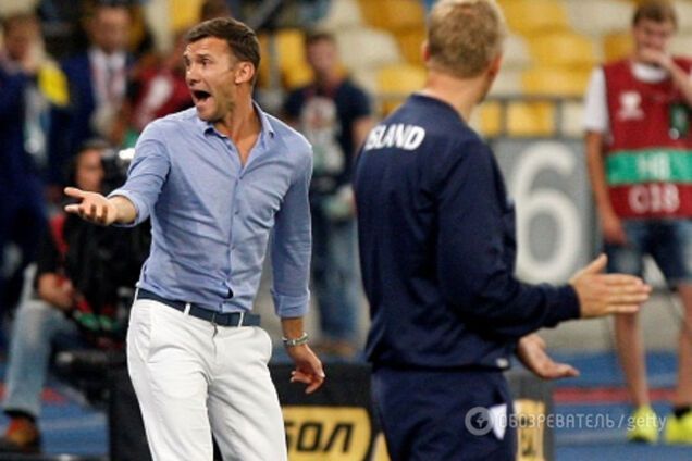 Андрей Шевченко сборная Украины