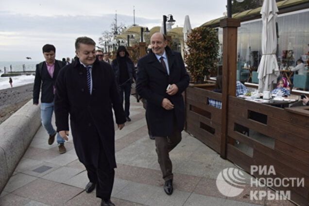 Европейские политики в Крыму