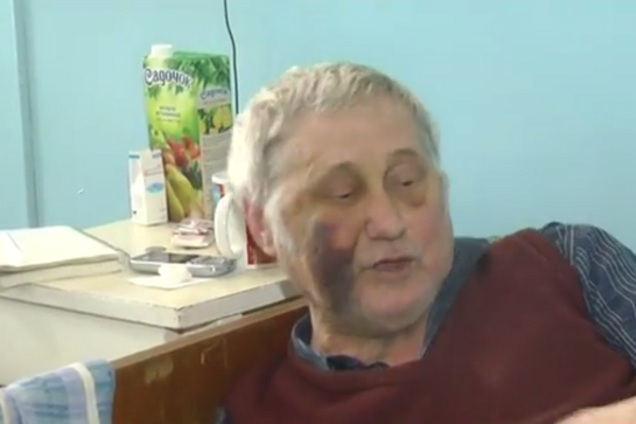 Потерпевший водитель