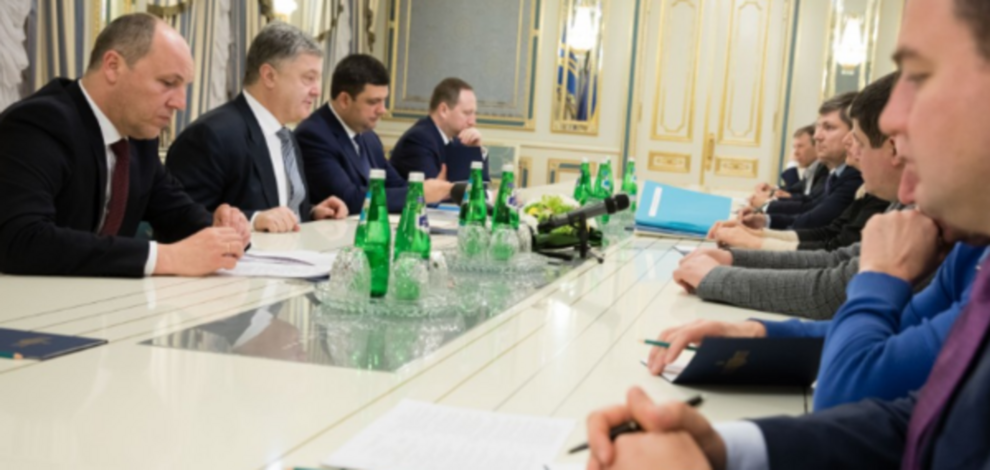 Встреча у Порошенко